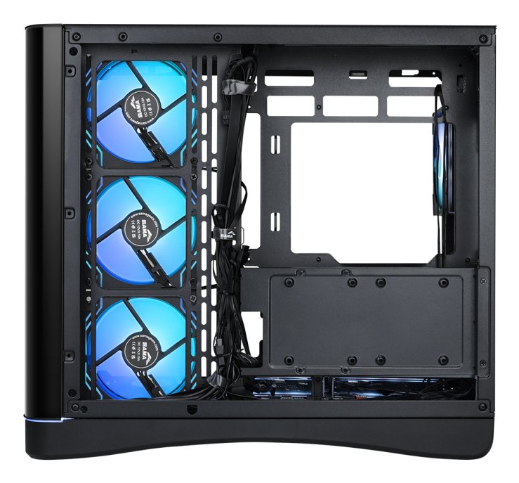 Sama V62 Atx Mid-Tower Atx Pc Case Black Retail