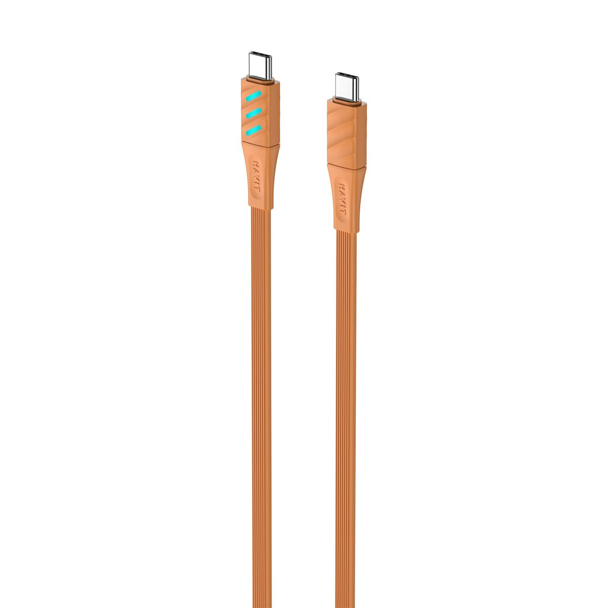 Cable De Carga Havit Tipo C Cb6254 Naranja