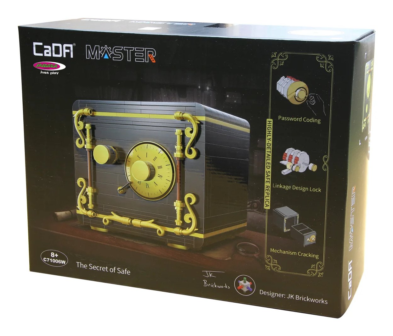 Jamara Cada Tresor Bricks Gris 8+