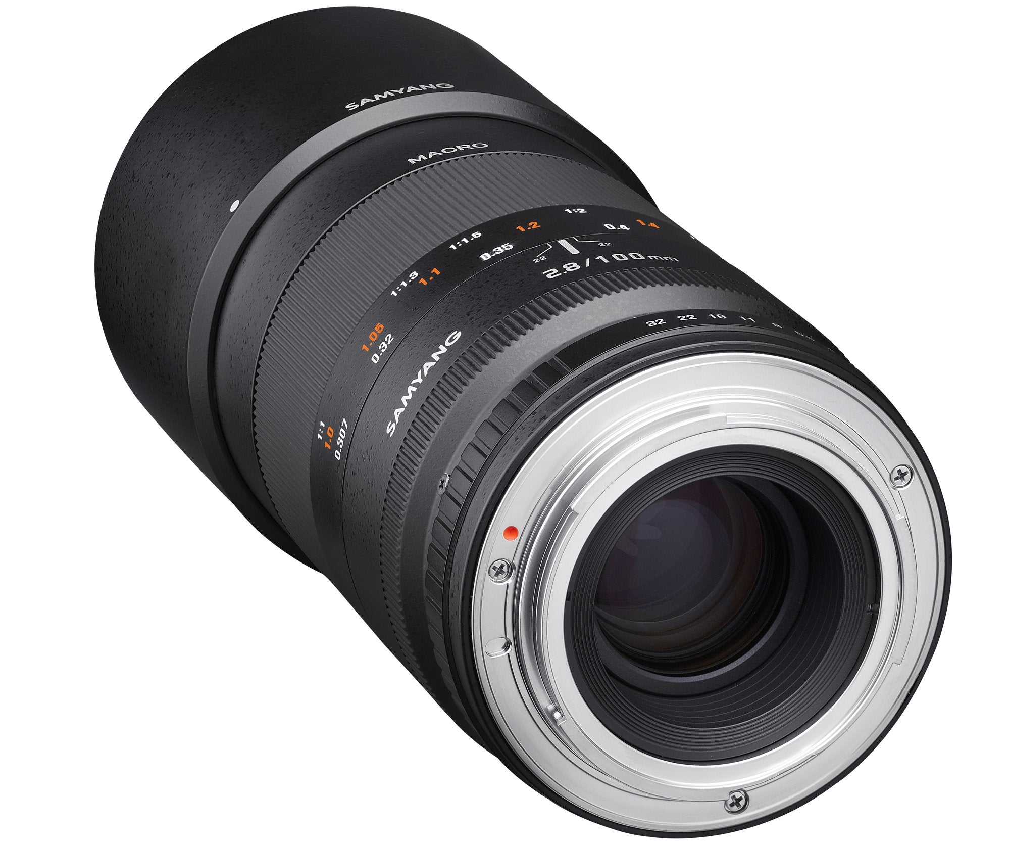 Samyang F1112309101 - Objetivo Fotográfico Dslr Para Micro Cuatro Tercios As If Umc (Distancia Focal Fija 100mm, Apertura F/2.8-32, Diámetro Filtro: 67mm), Negro