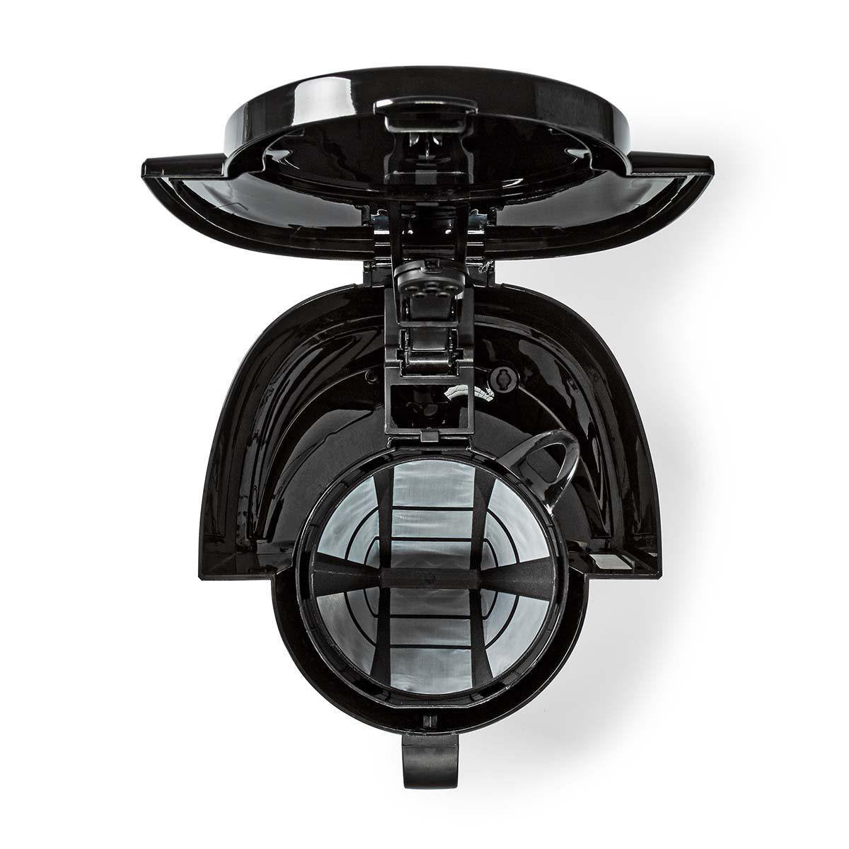 Nedis Cafetera  Cafe Filtrado  1.0 L  8 Copas  Negro