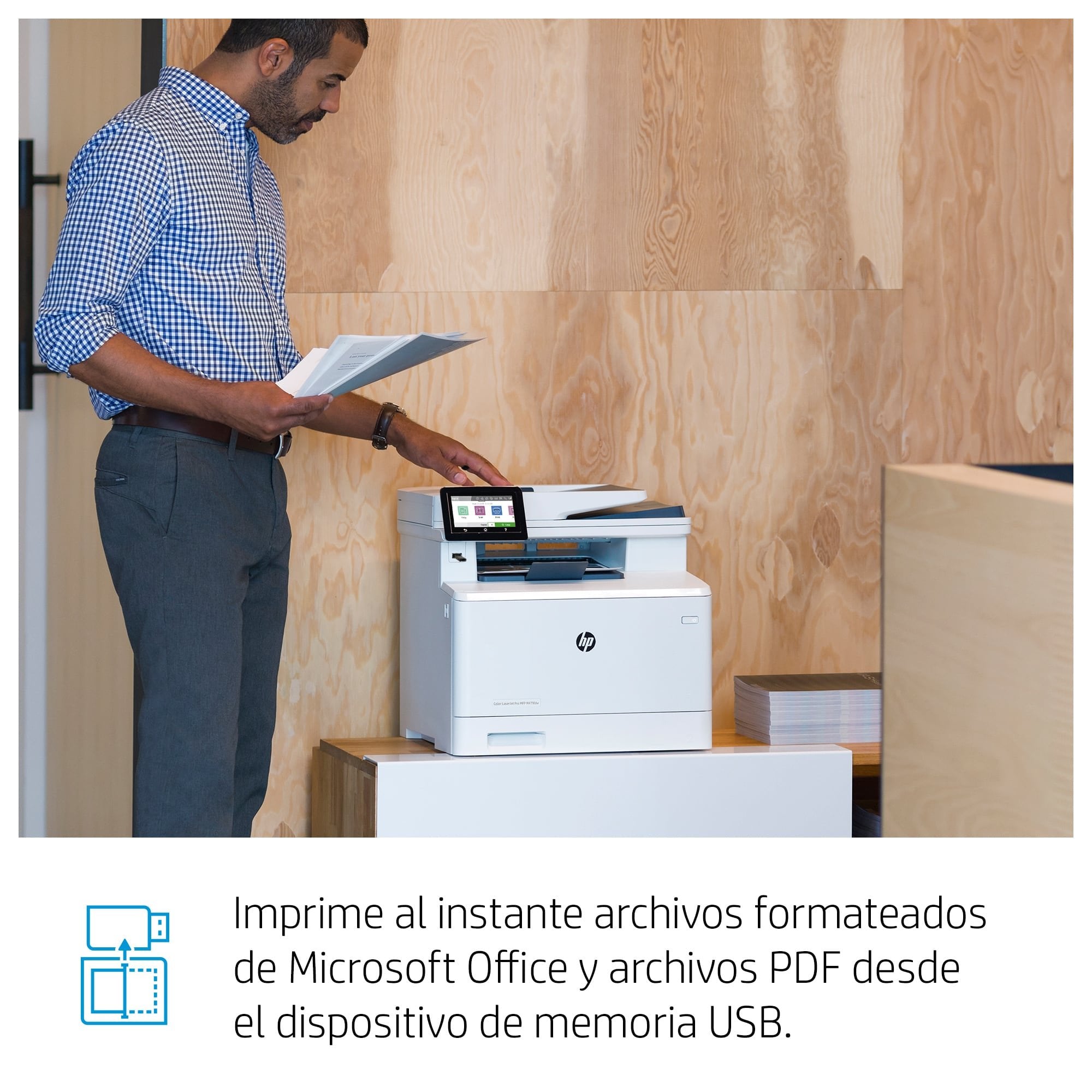 EAN 0192018996687 - HP Color LaserJet Pro MFP M479fnw Laser A4 600 x 600 DPI 27 ppm Wifi imagen 8