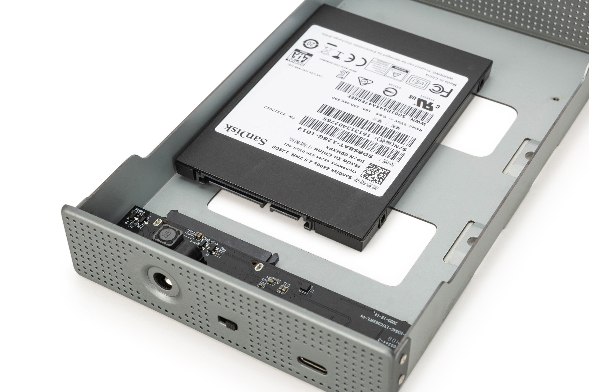 Digitus Usb 3.0 Femplattengehäuse 3,5" Sata 16tb Aluminium
