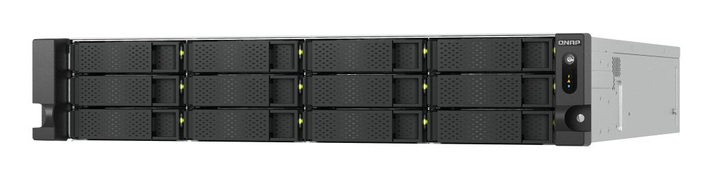 EAN 4711103084663 - QNAP TS-H1277AXU-RP NAS Bastidor (2U) AMD Ryzen™ 5 16 GB DDR5 0 TB QuTS hero Negro imagen 4