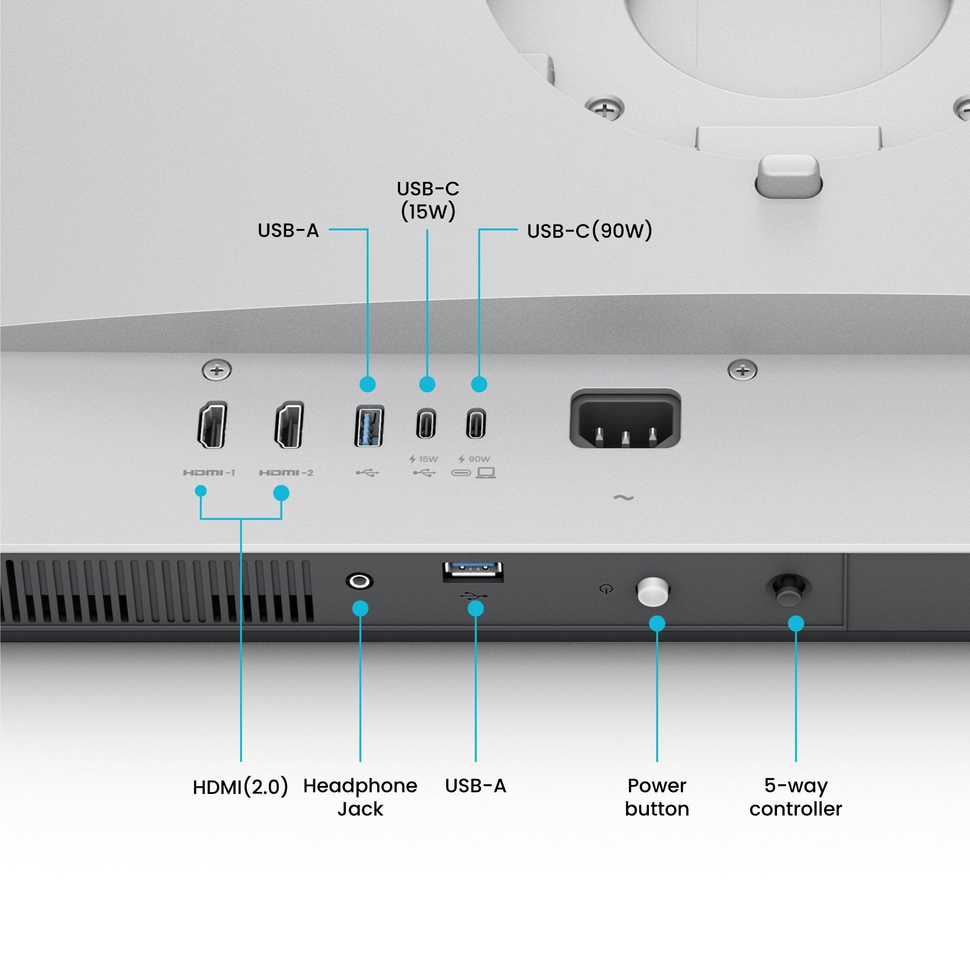 Monitor Ma270u Mac 4k 27"  2 X Usb-C 2x Hdmi