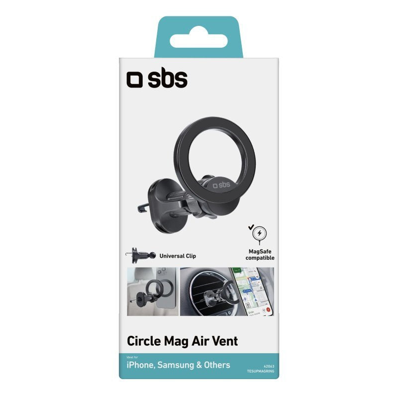 EAN 8018417442063 - SBS TESUPMAGRING soporte Soporte pasivo Teléfono móvil/smartphone Negro imagen 4