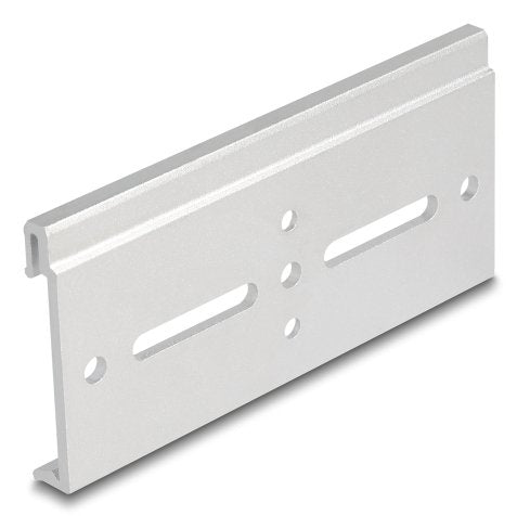 Aluminium Montageclip Für Hutschiene 100,0 X 47,8 Mm Silber