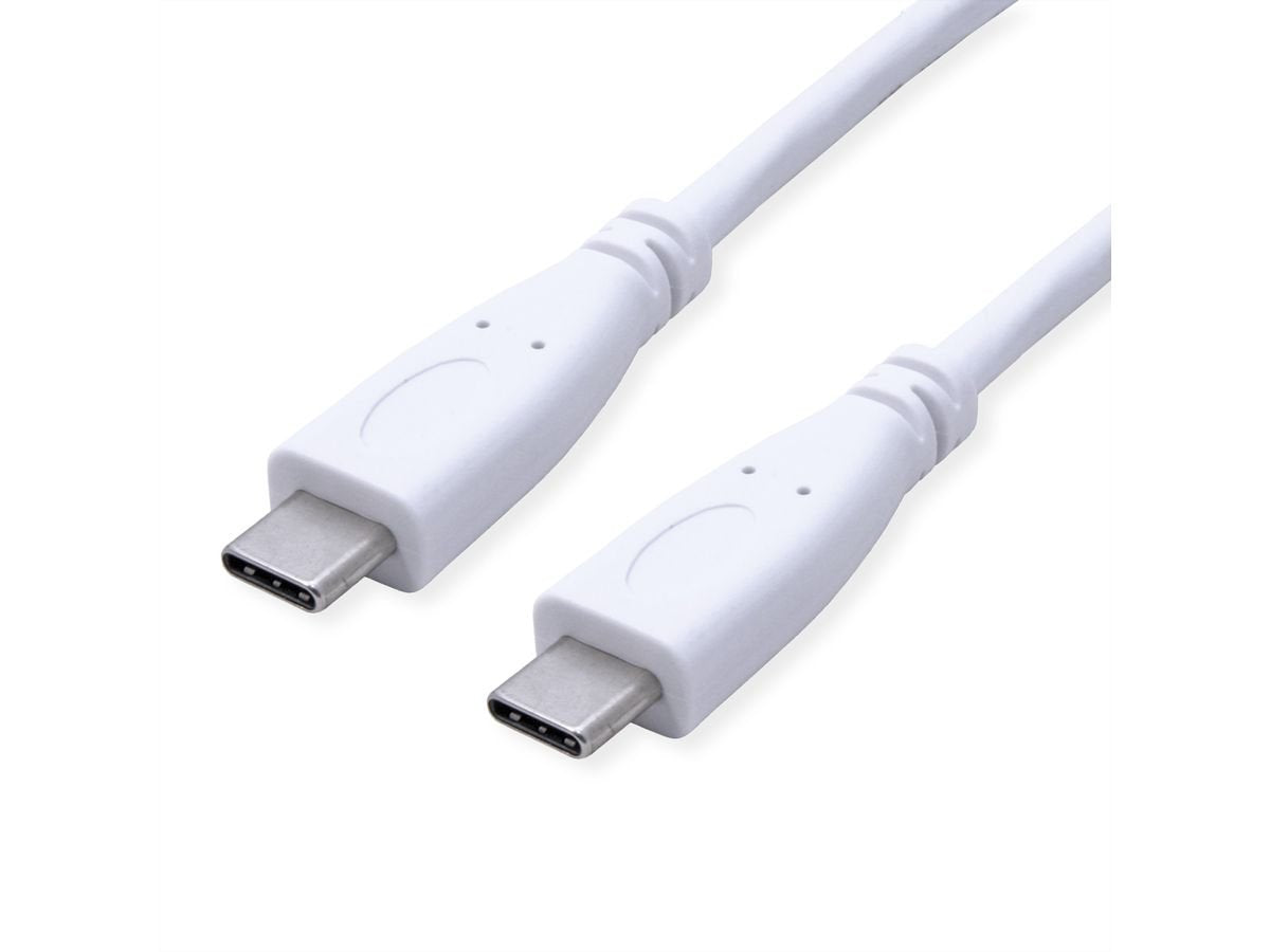 Value Usb 3.2 Gen 2 Cable, C-C, St St, 4k Uhd-1, 10gbit S, Emark, 100w, Wei, 0,5 M
