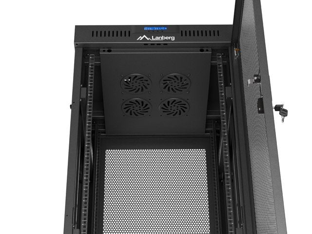 EAN 5901969446791 - Lanberg FF01-6632-23BL armario rack 32U Rack o bastidor independiente Negro imagen 9