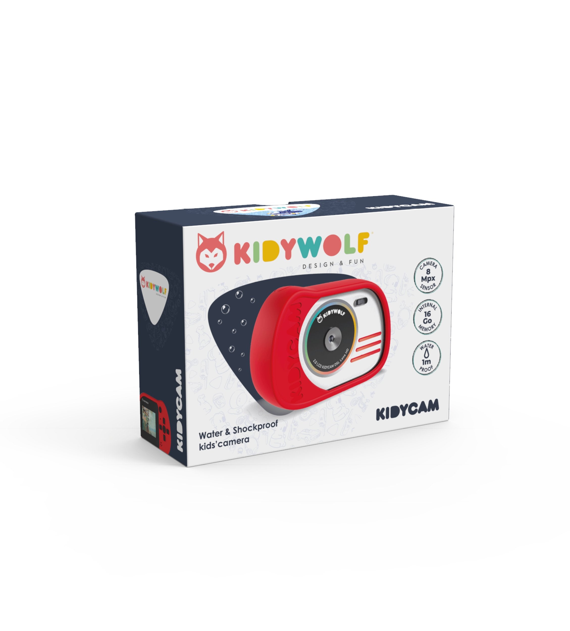 Kidywolf Foto- Und Videokamera Rot