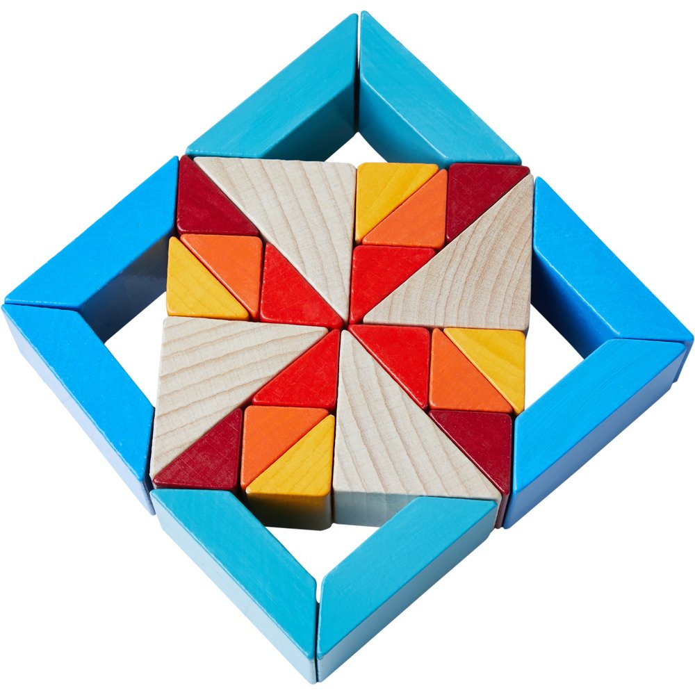 Haba Juego De Colocación 3d Cube Mosaic, Juego De Habilidad 305459