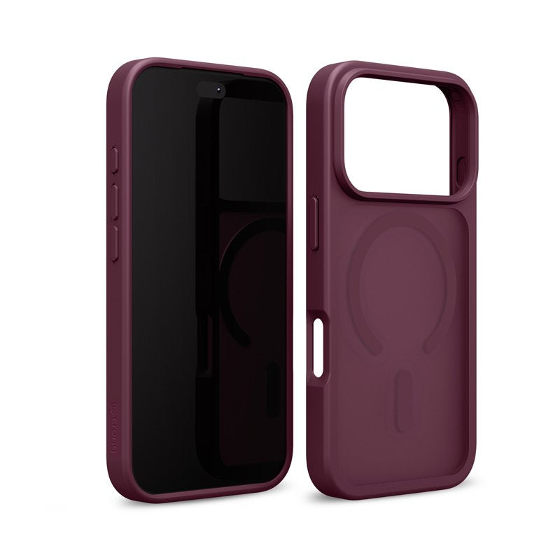 Etui Matte Magnetic Magsafe Iphone 18 Pro Max / 17 Pro Max Burgundowe