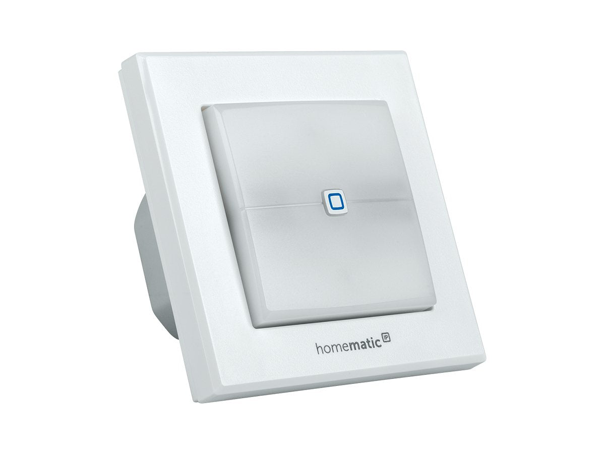 Actuador De Conmutación Ip Homematic Para Interruptores De Marca (Hmip-Bsl), Botón  (Blanco, Con Luz De Señal)