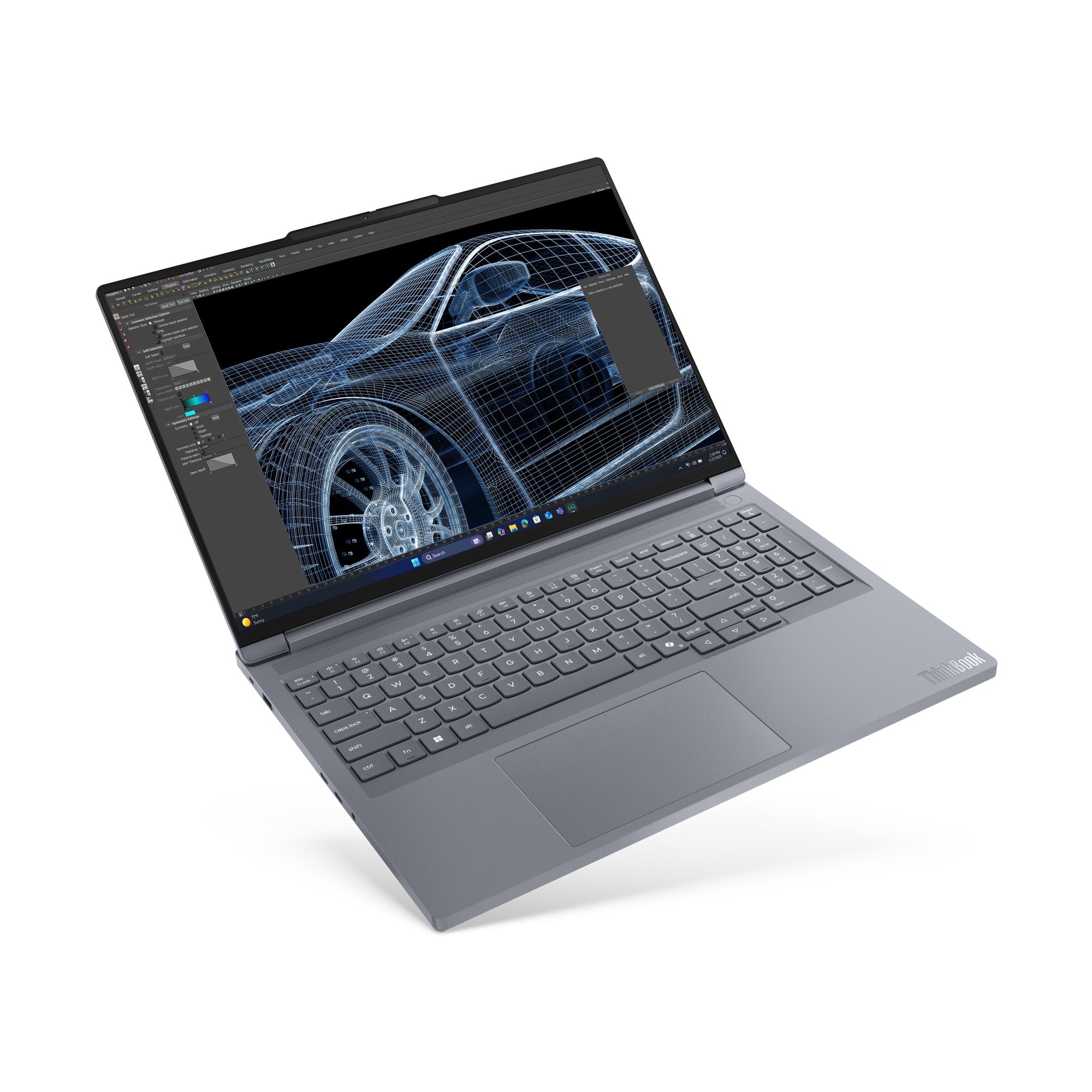 EAN 198157921276 - Lenovo ThinkBook 16p G6 ADR AMD Ryzen™ 9 8945HX Portátil 40,6 cm (16") WQXGA 32 GB DDR5-SDRAM 1 TB SSD NVI imagen 6