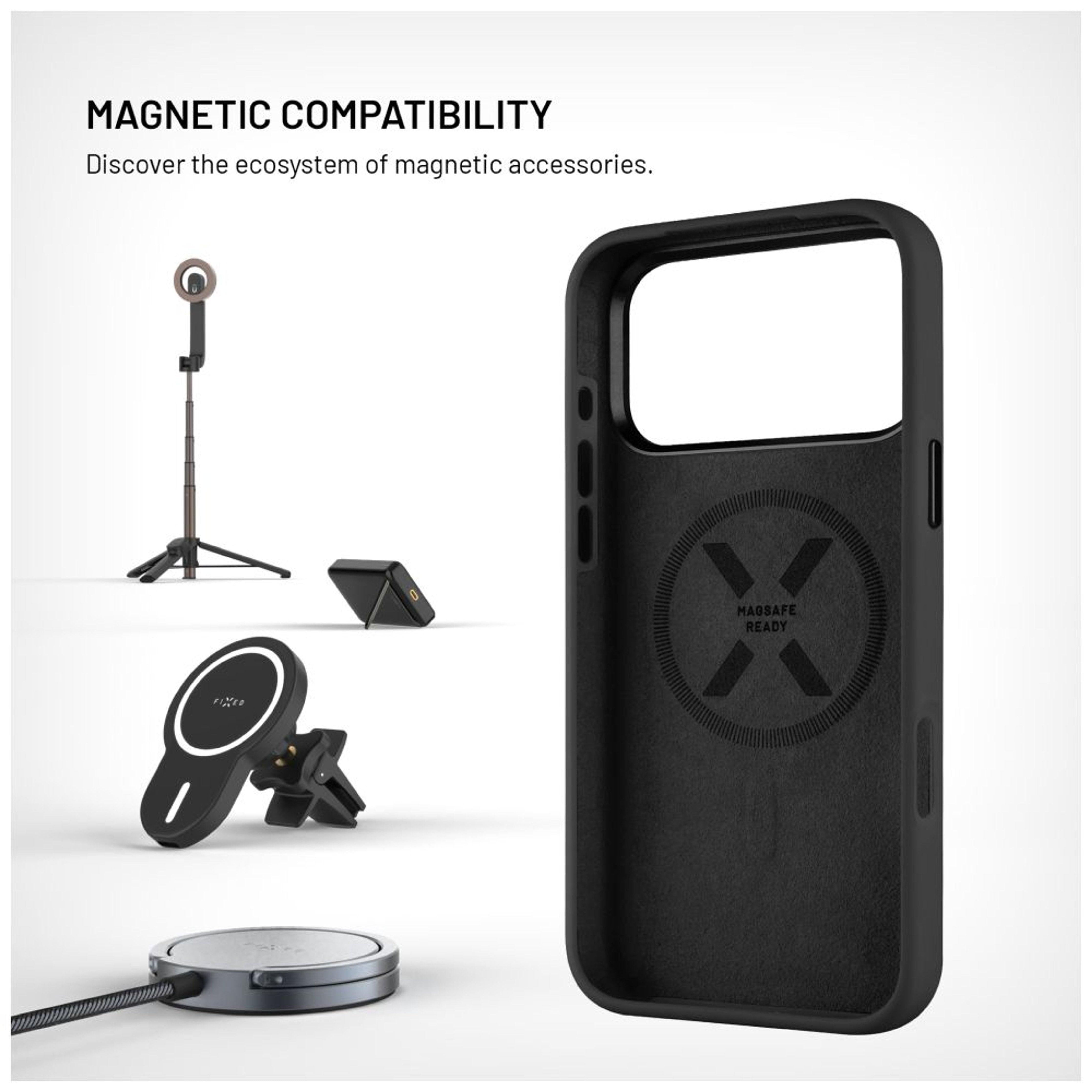EAN 8591680186969 - FIXED MagFlow funda para teléfono móvil 17,5 cm (6.9") Negro imagen 3