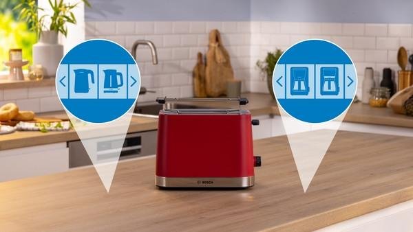 Tostadora  Bosch Tat 4m224 Mymoment Rot