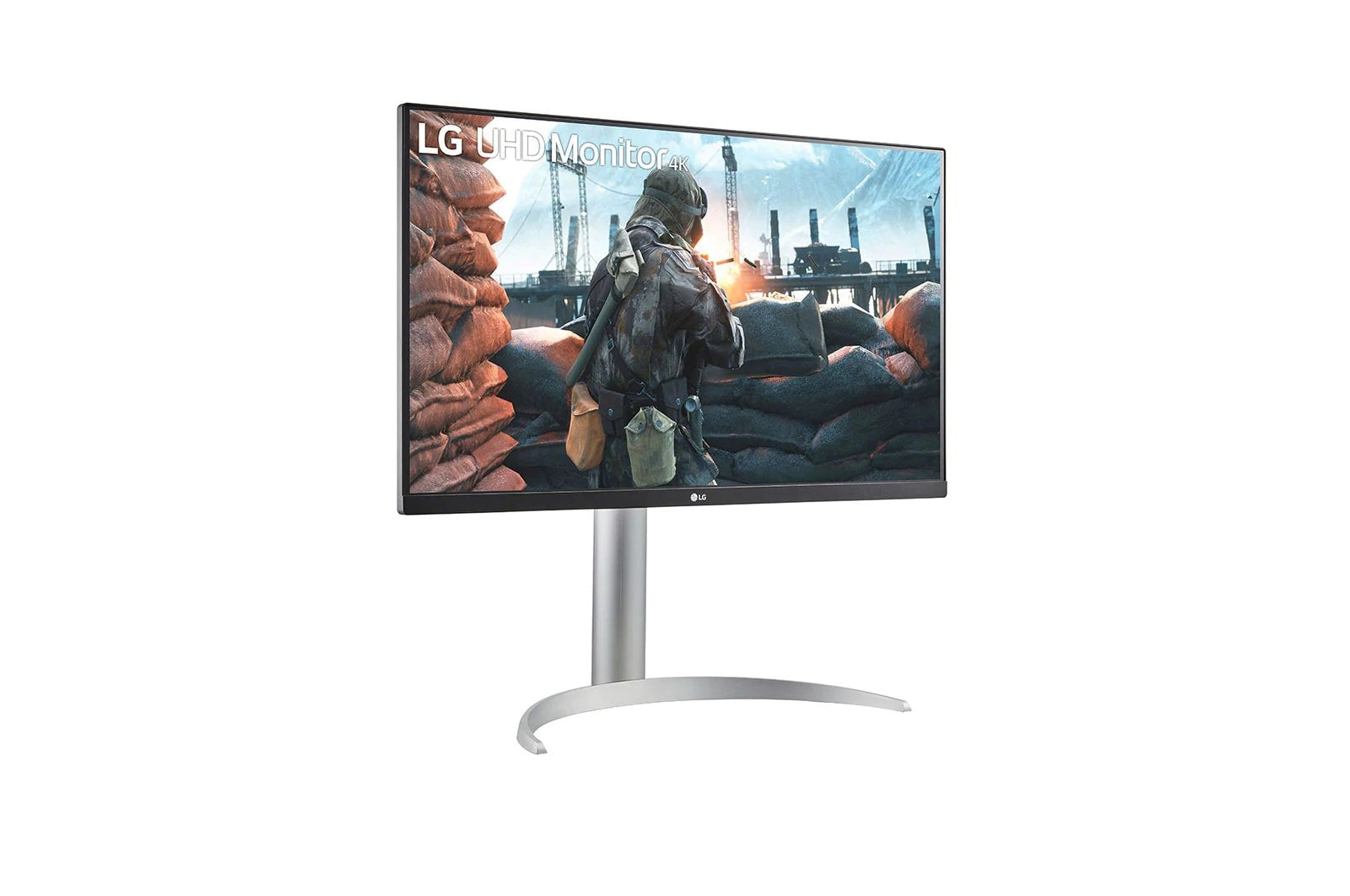 Monitor Lg 27up650p-W 68,6 Cm (27") 3840 X 2160 Pixeles 4k Ultra Hd Led Plata