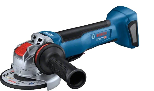 Amoladora Bosch Professional X-Lock Gwx 18v-10 P Professional Sin Batería Ni Cargador, En L-Boxx