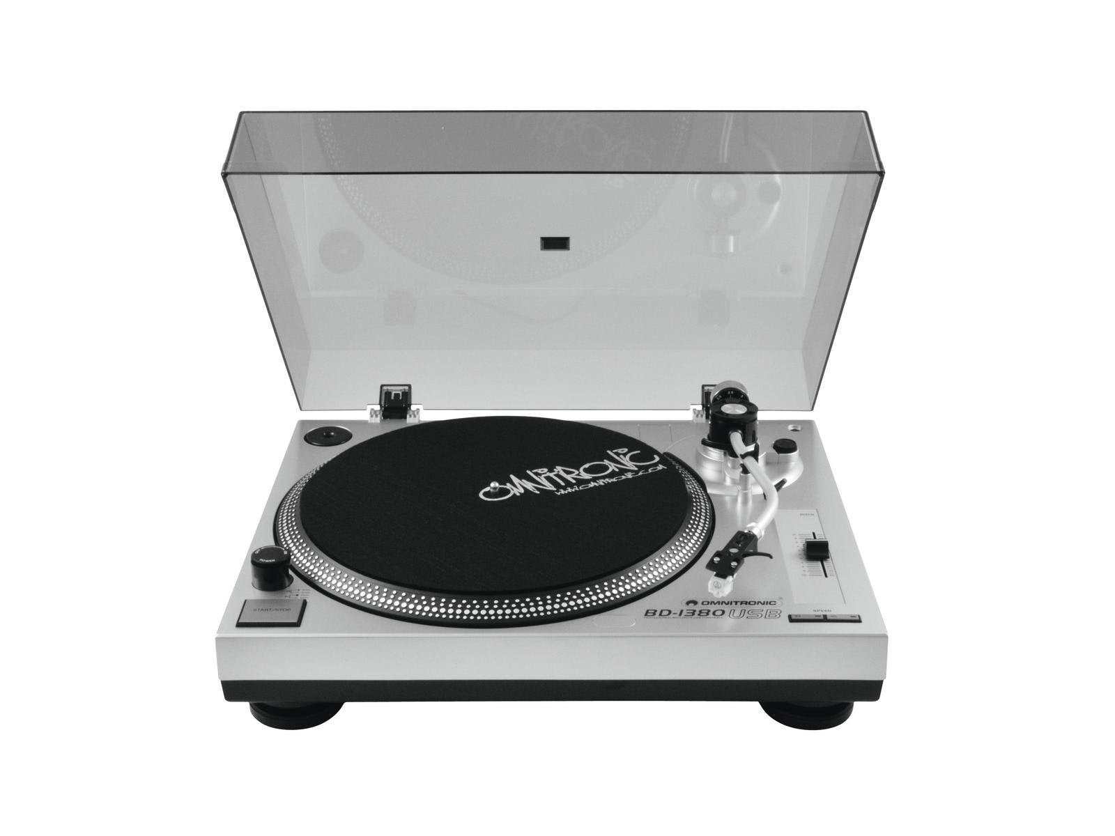 Tocadiscos  Omnitronic Bd-1380 Silver