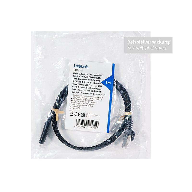 Logilink Usb 3.2 Typ C - Rj45 2.0m