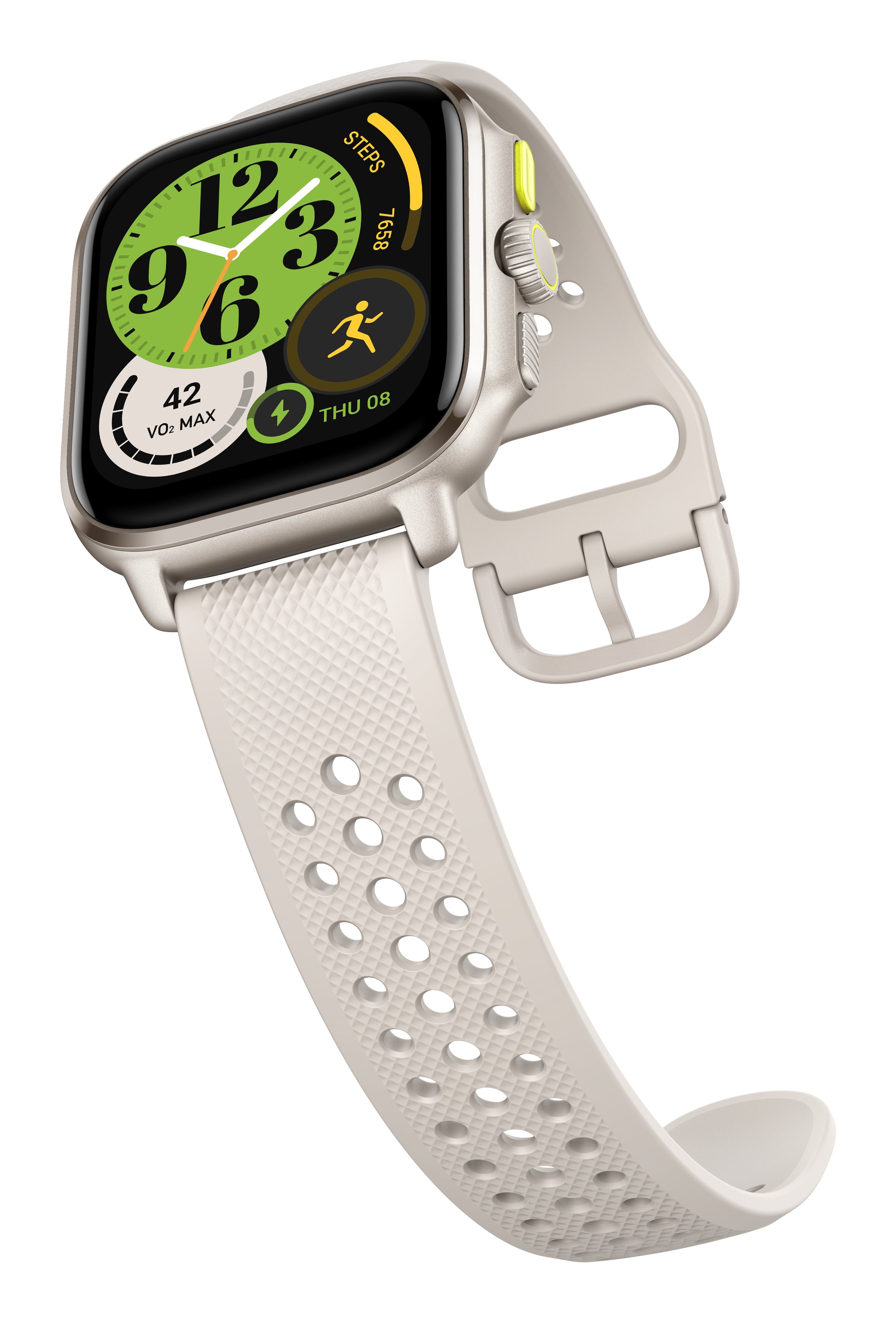 EAN 6972596106715 - Amazfit Cheetah 4,45 cm (1.75") AMOLED Digital 390 x 450 Pixeles Pantalla táctil Blanco GPS (satélite) imagen 6