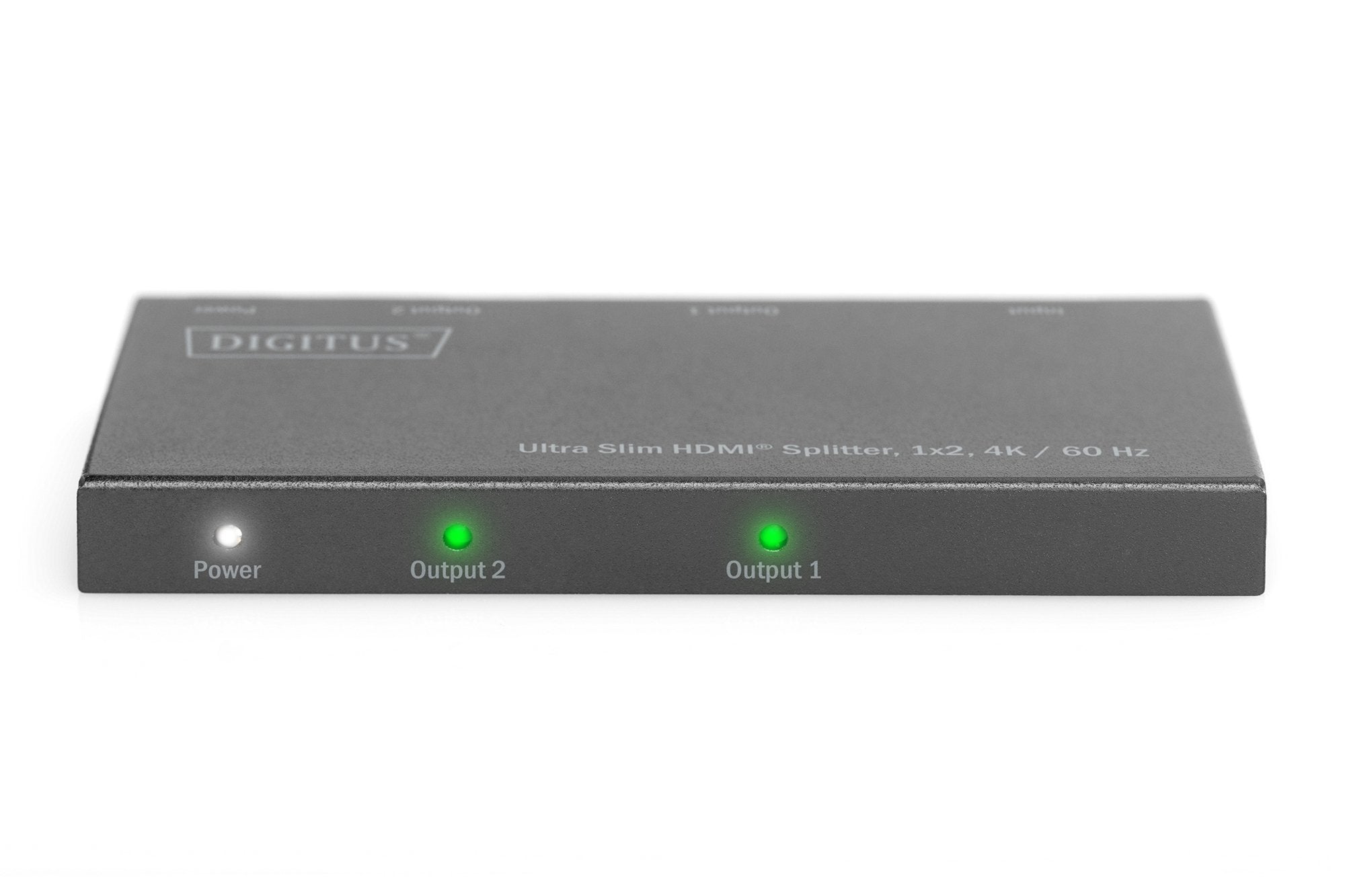 Digitus Ultra Slim Hdmi Splitter 1x2 4k/60hz, Hdr, Hdcp 2.2, 18 Gbps