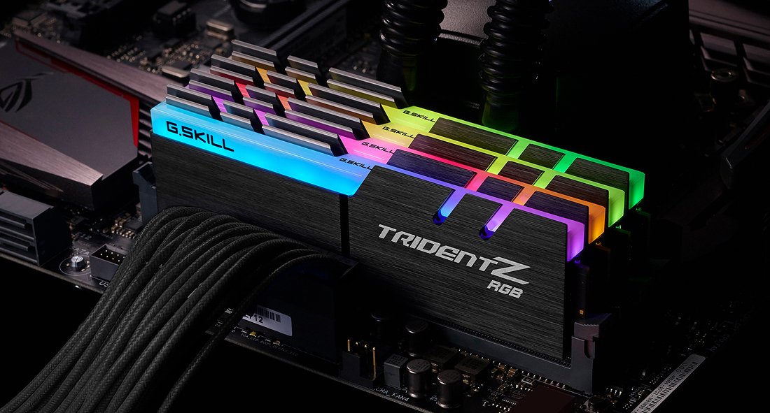 Memoria Ram G.Skill Ddr4 128gb Pc 4000 Cl18 Kit (4x32gb) 128gtzr Tri/Z
