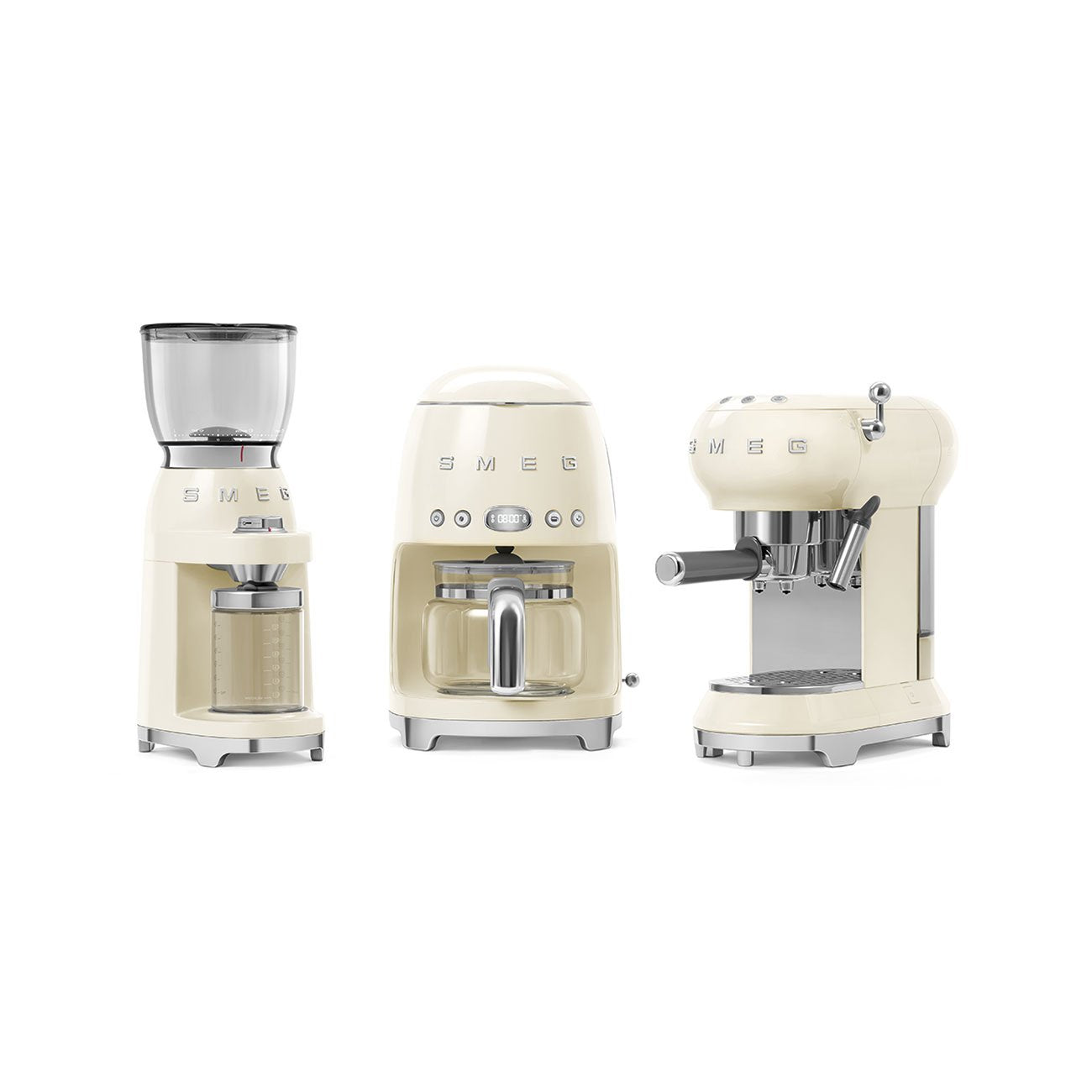 EAN 8017709317973 - Smeg CGF11CREU molinillo de café 150 W Crema de color imagen 6