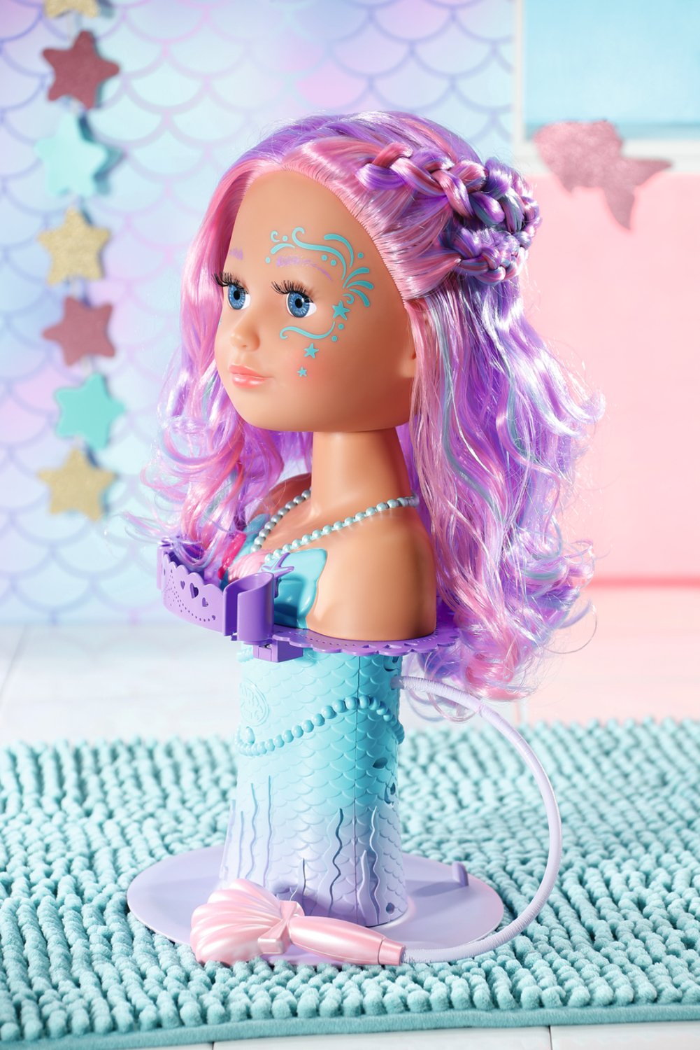 EAN 4001167830550 - BABY born Sister Styling Mermaid Head Muñeca de baño Multicolor imagen 25