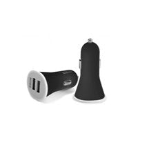 Ziron Cargador Coche Usbx2 3.4a Black