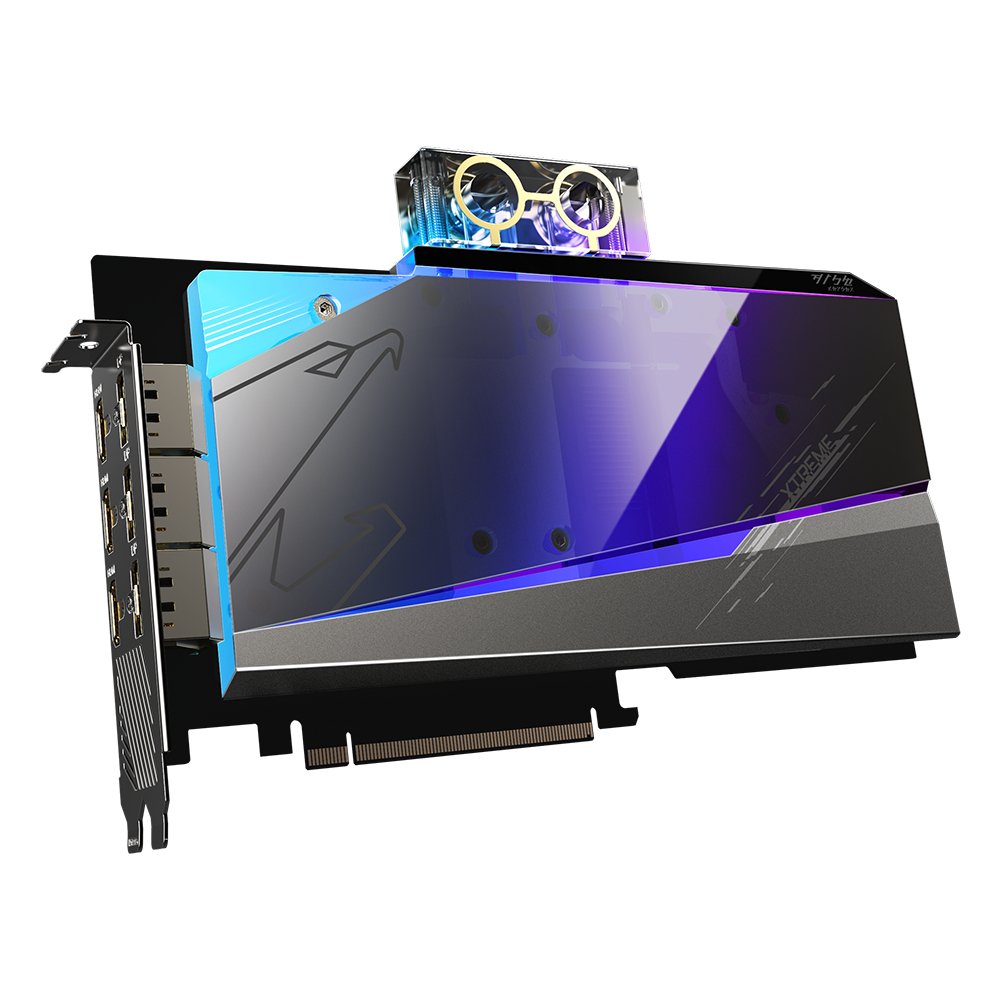 Vga Gbt Rtx3080 10gb Xtreme Waterforce Wb 10g
