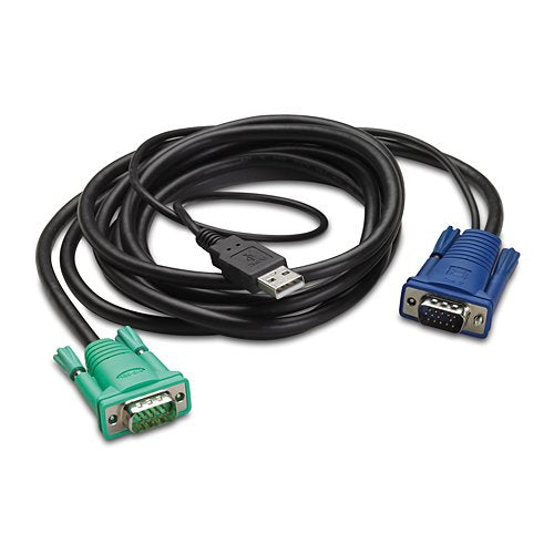 Cable Usb Kvm/Lcd Integrado De Apc Para Rack - 10 Pies (3 M)