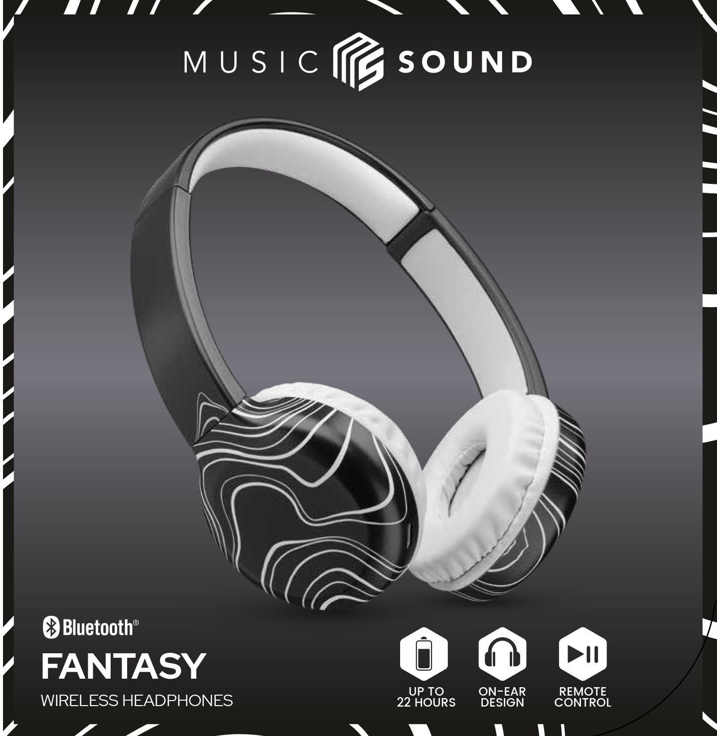 EAN 8018080486654 - Music Sound 8018080486654 Auriculares Diadema Llamadas/Música Bluetooth Negro imagen 2