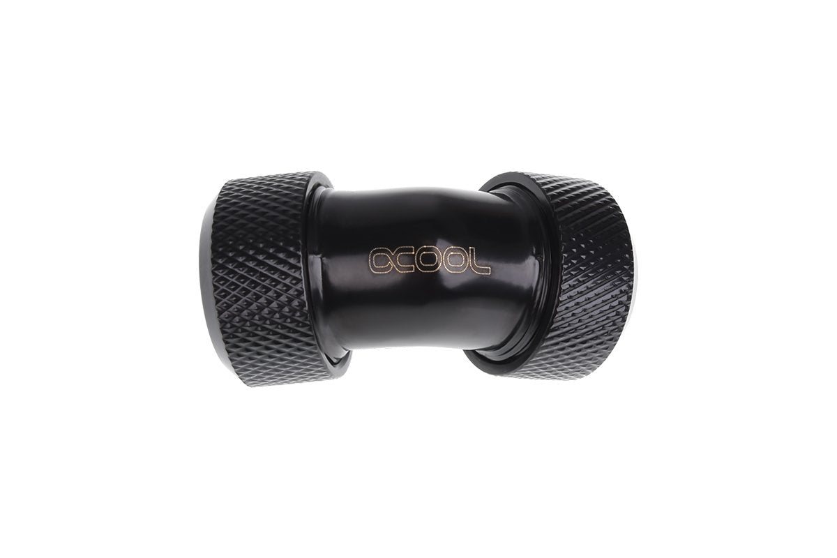 Raccord À 45° À Compresión Para Tube Ø13mm Alphacool Eiszapfen (Negro)
