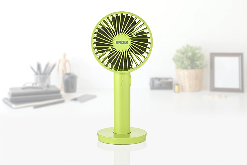 86626 Handventilator Breezy Ii Verde 4w 5 Geschwindigkeitsstufen Ø10cm