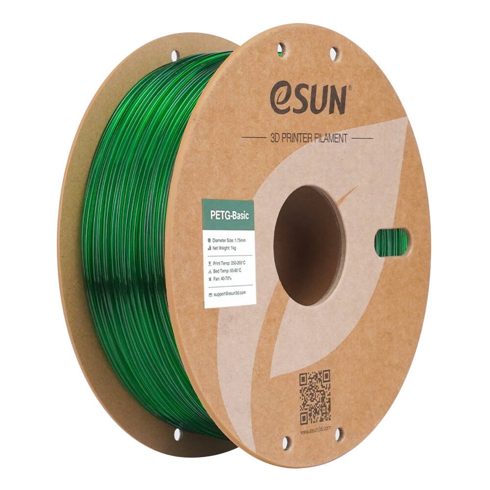 Petg 1,75mm Translucent Verde 1kg