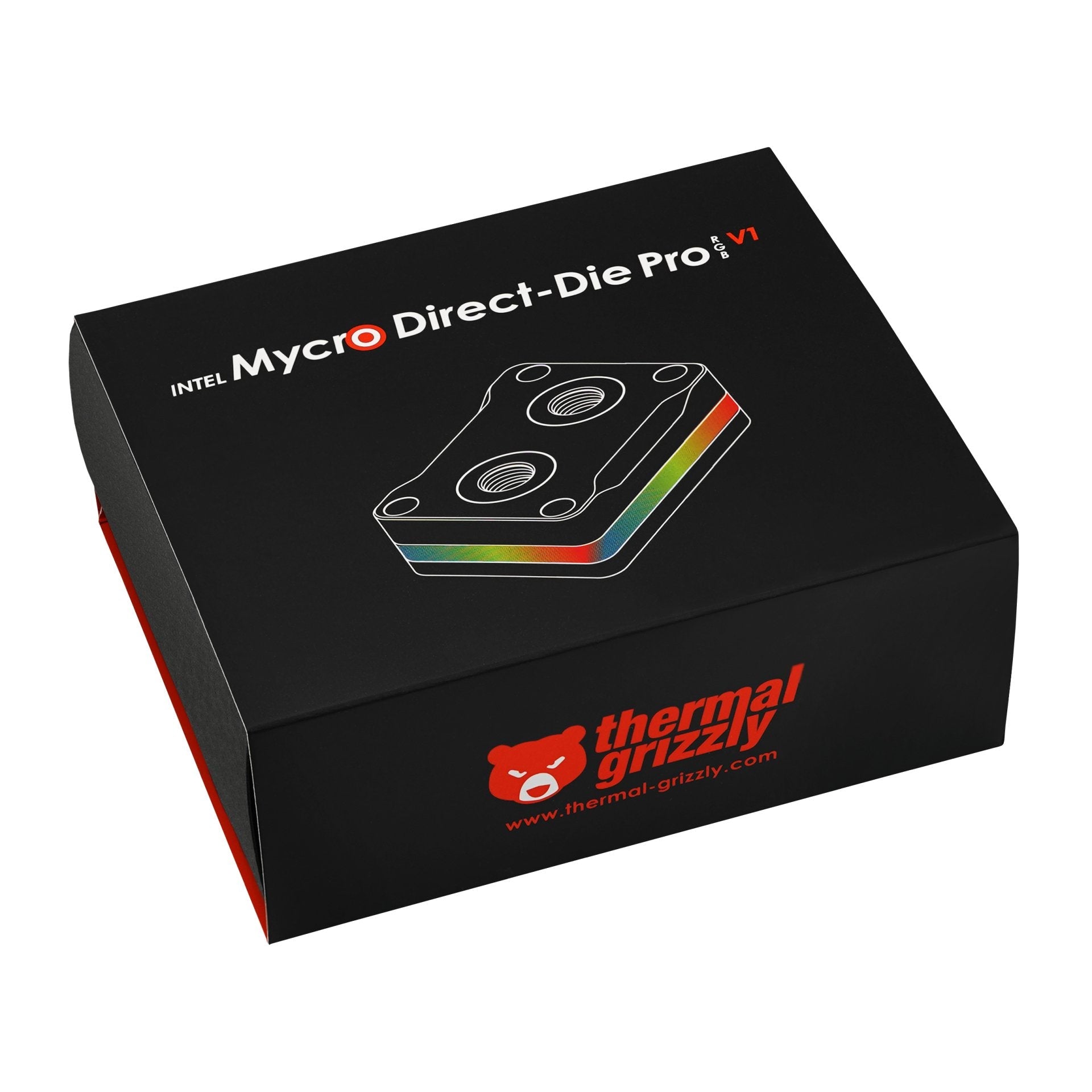 Disipador Térmico Intel Mycro Direct-Die Pro Rgb, Negro/Transparente Tg-My-Dd-P-Rgb-I-V1