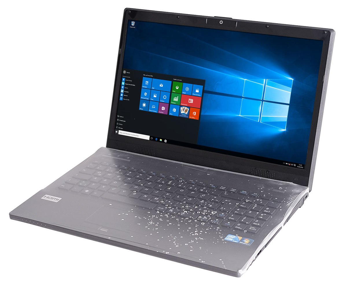Baaske Película Protectora Para Teclado Lapflex M 13"-14" Transparenteee