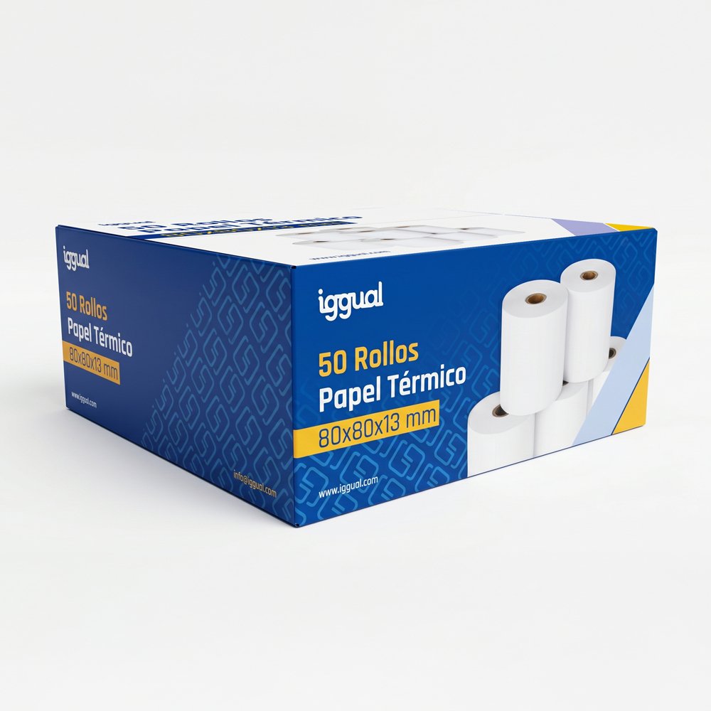 EAN 8435364319802 - iggual IGG319802 papel térmico imagen 15