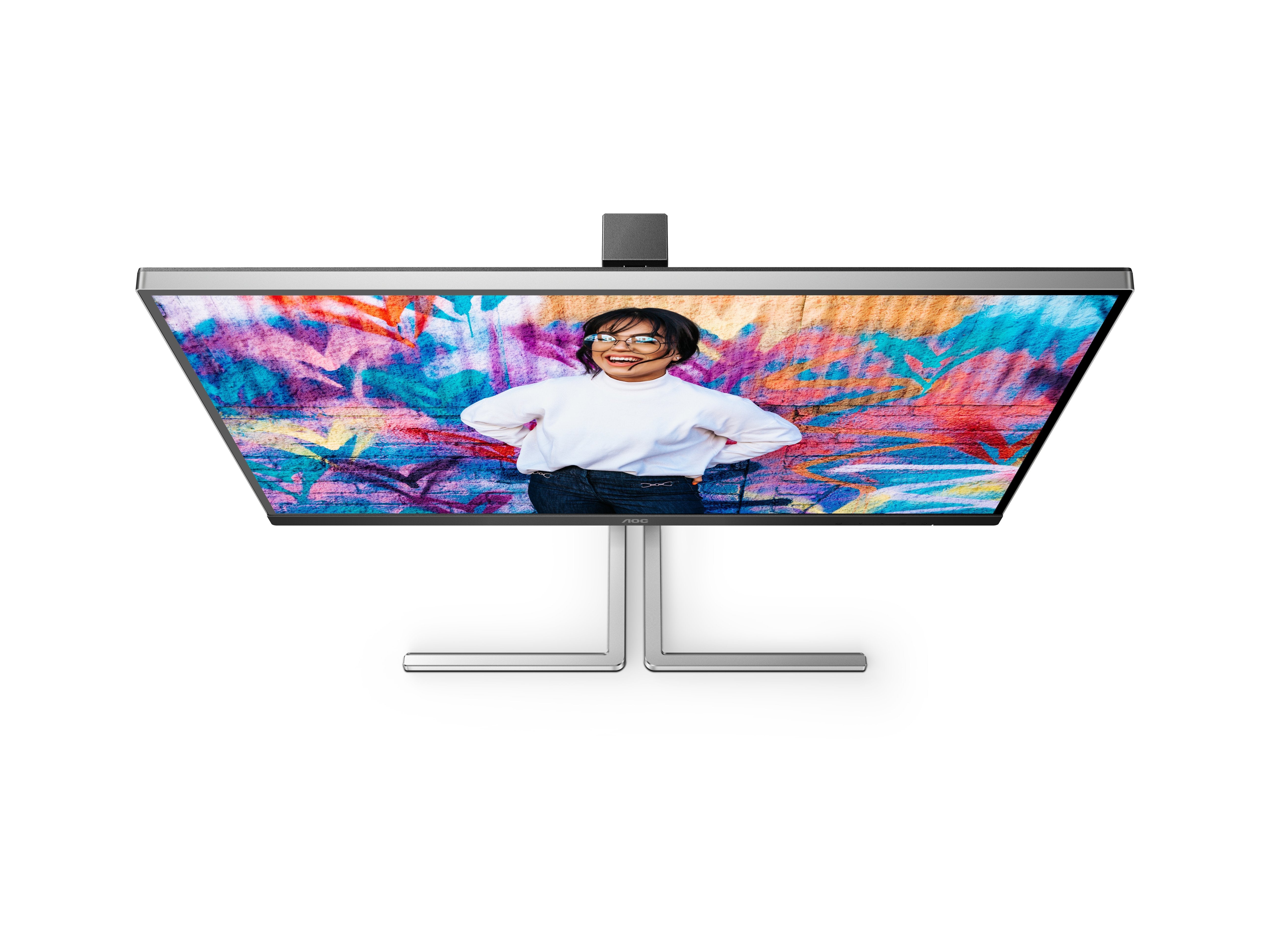 Monitor Aoc Q27u3cv  27" Qled Negro
