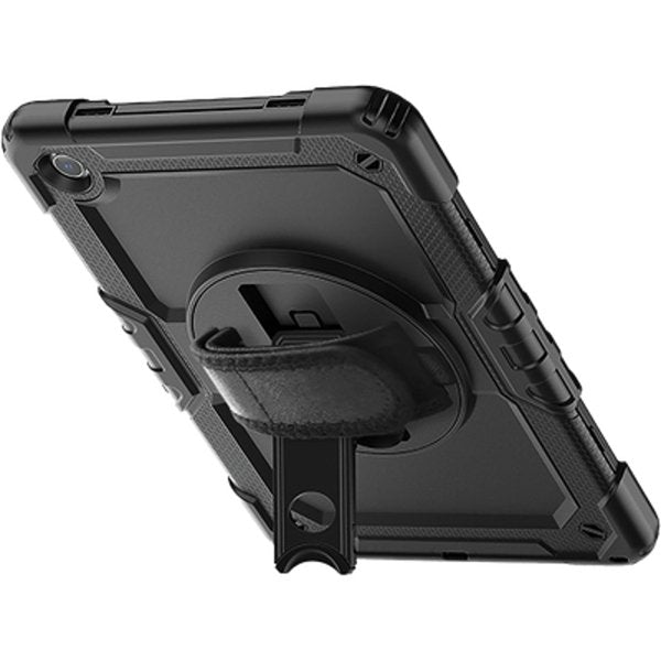 Funda Tablet Samsung Galaxy Tab A9+ Shockproof Rotating 360º Negro Just In Case Funda A Prueba De Golpes/ Compatible Samsung Galaxy Tab A9+ /Protección De 3 Capas De Cuerpo Completo/ Negro