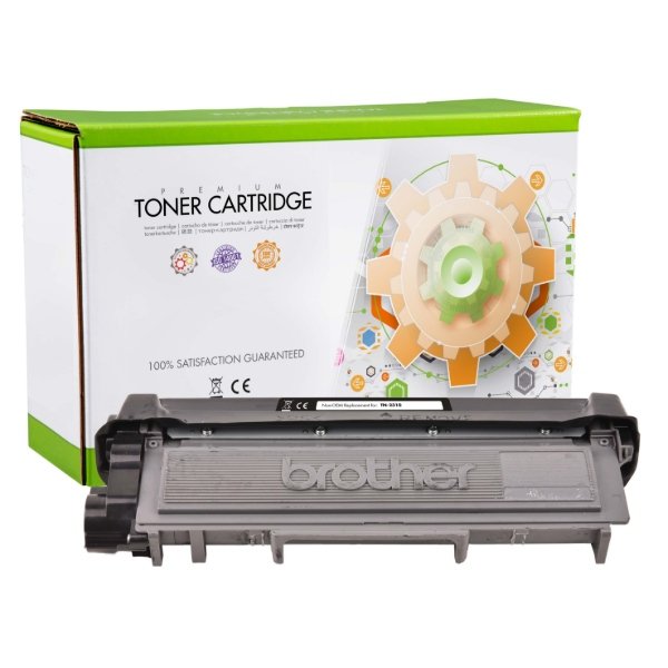Static Toner Cartridge Compatible With Brother Tn-2310bk Negro Remanufacturojo 1.200 Pages