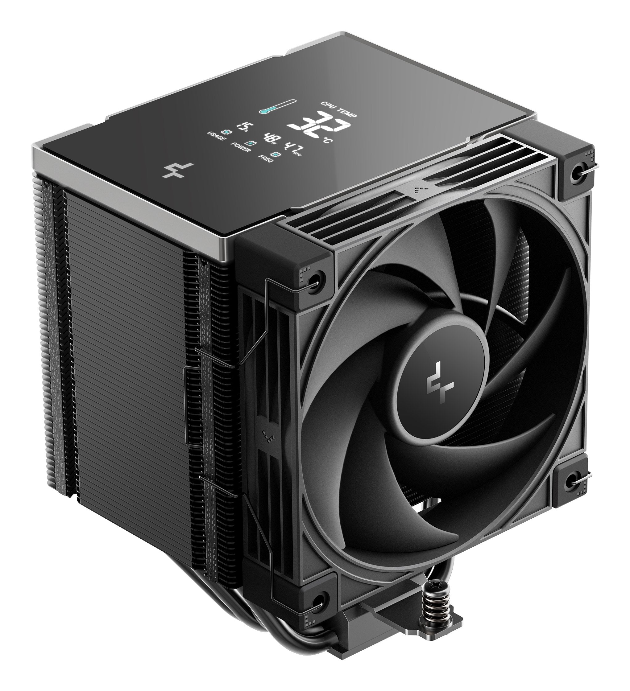 Refrigeración Cpu Deepcool Ak500 G2 Digital Nyx Cpu Air Cooler, Black