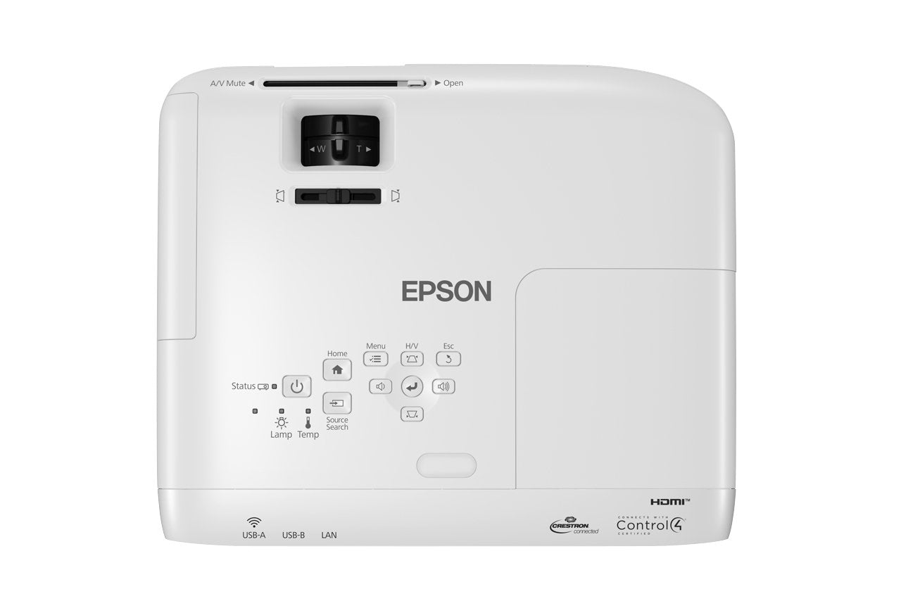 Proyector Epson Eb-W49/ 3800 Lúmenes/ Wxga/ Hdmi-Vga/ Blanco