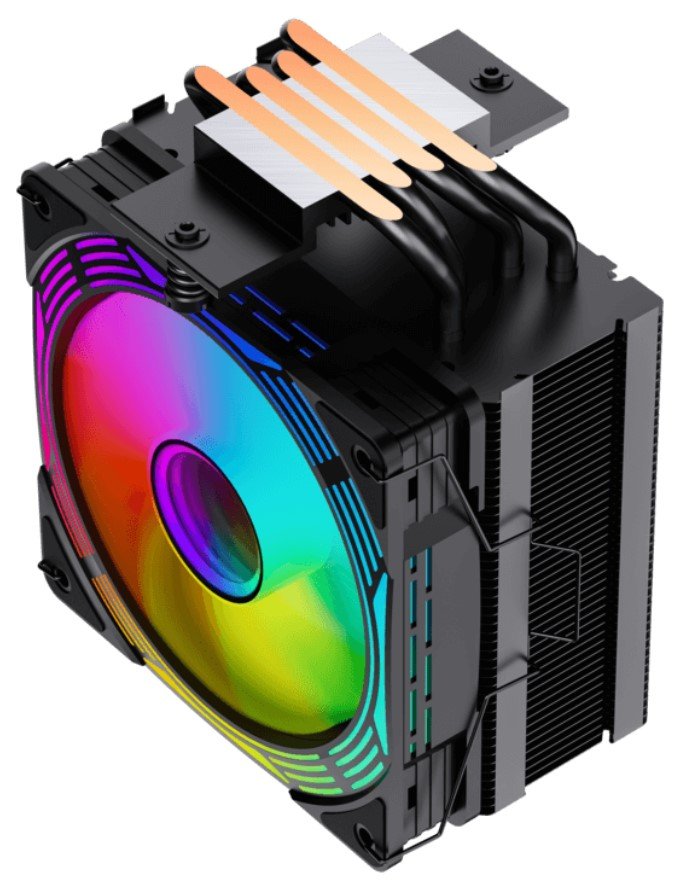 Gamemax  Cpu Air Cooler  Ice Force  Black