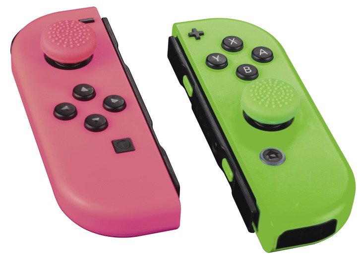 Venom Thuplaca Base Grips Switch Rosa And Verde Switch2