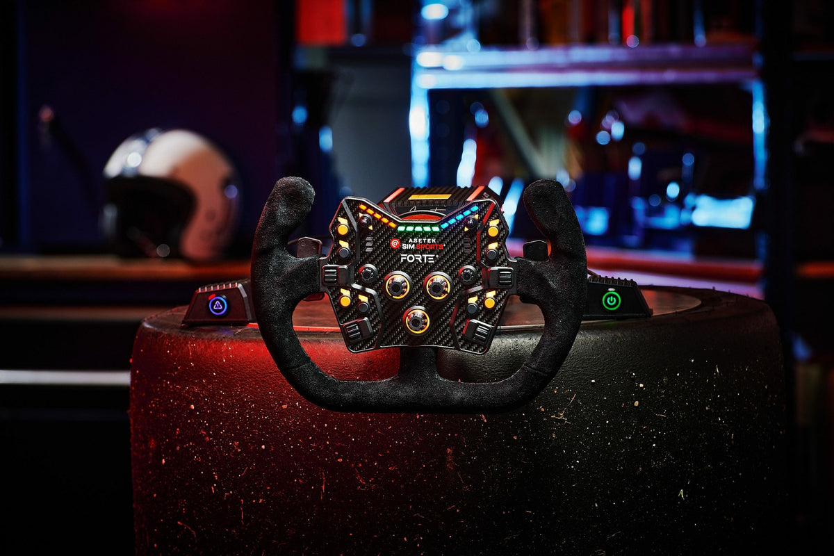 Asetek Simsports Gt Rim - Open D, Wildleder