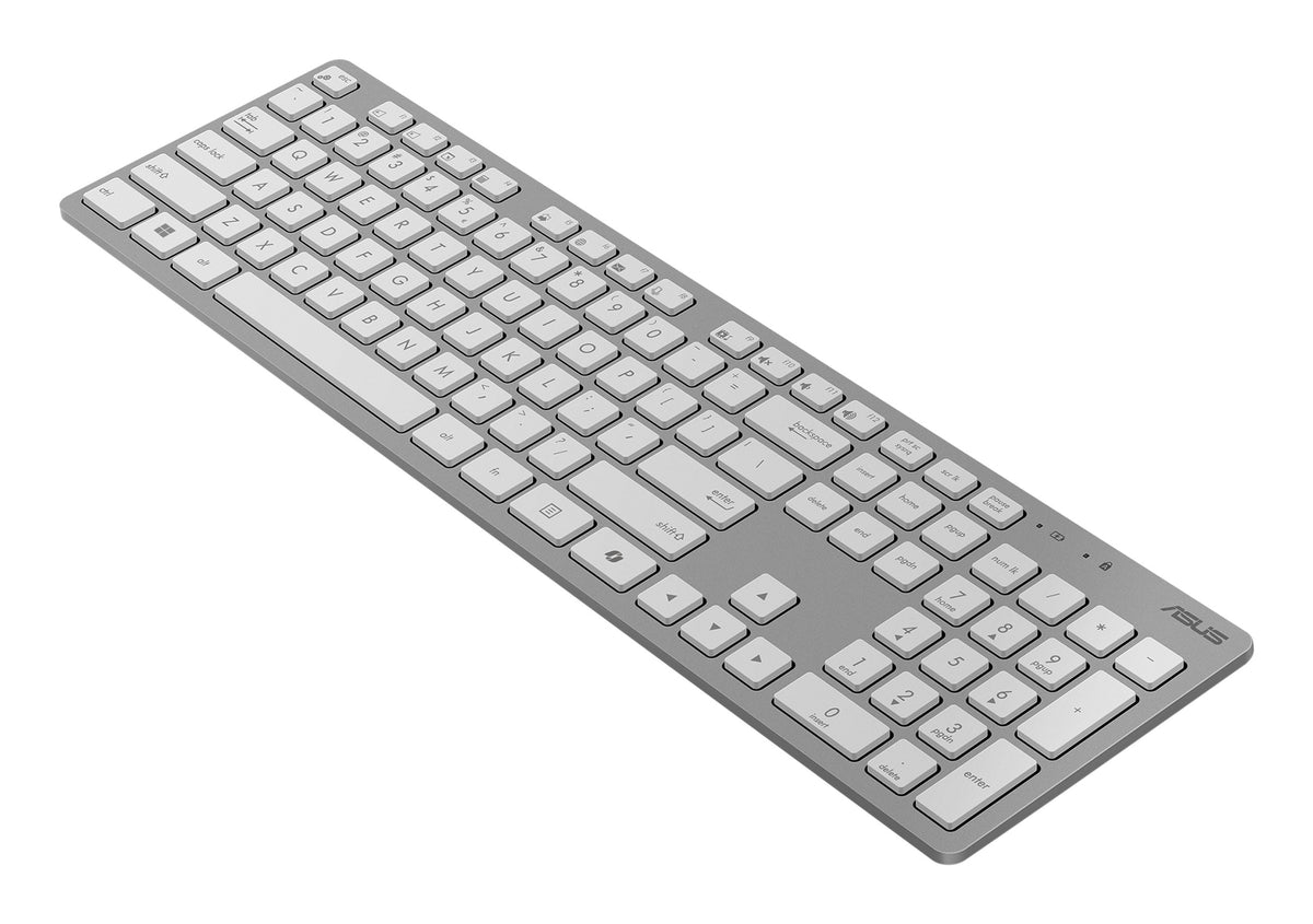 EAN 4711081636281 - ASUS W5000 teclado Ratón incluido Oficina RF inalámbrico QWERTY Español Blanco imagen 4