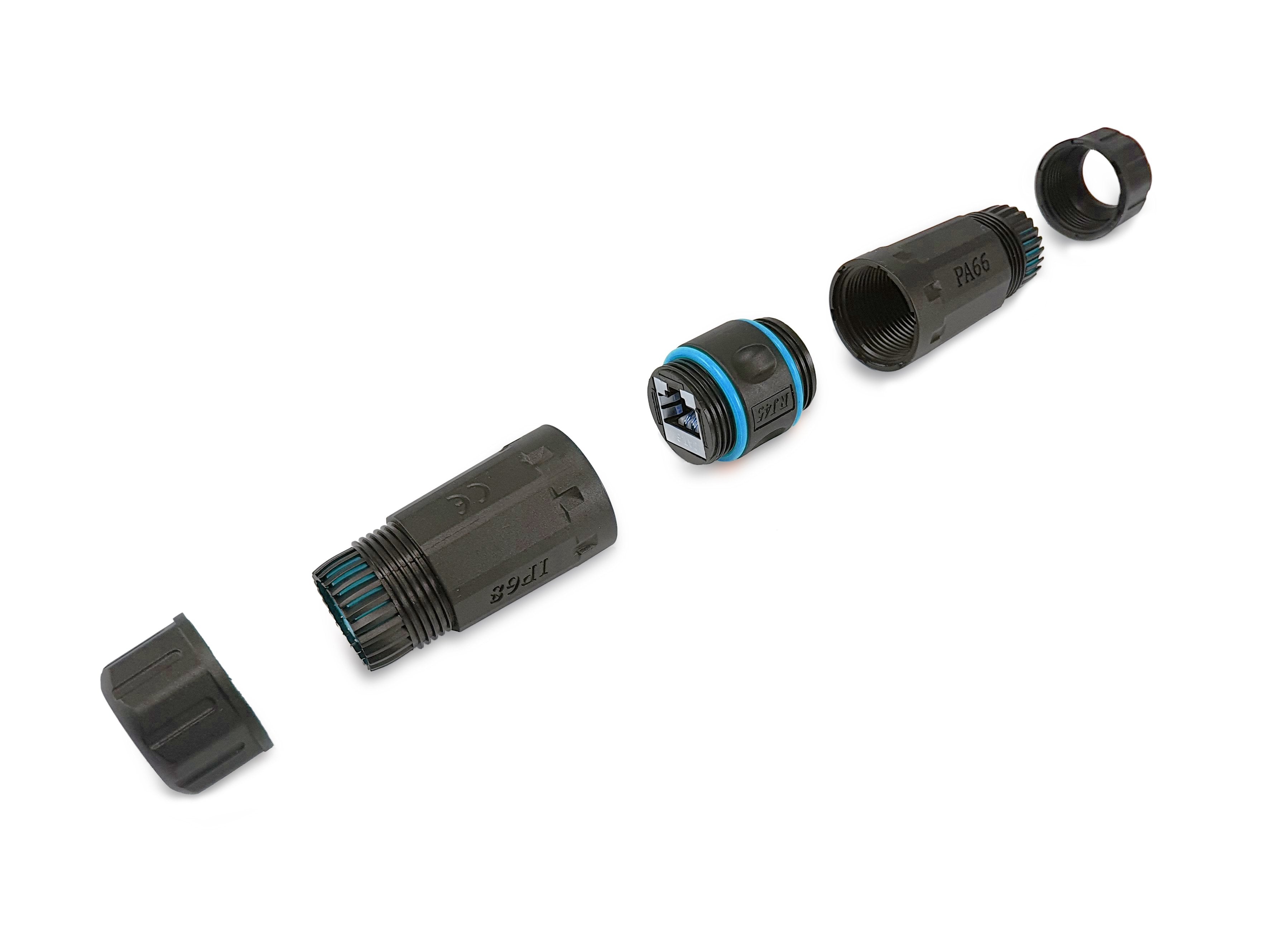 Equip Adaptador Rj45 1-1 Cat6a Outdoor