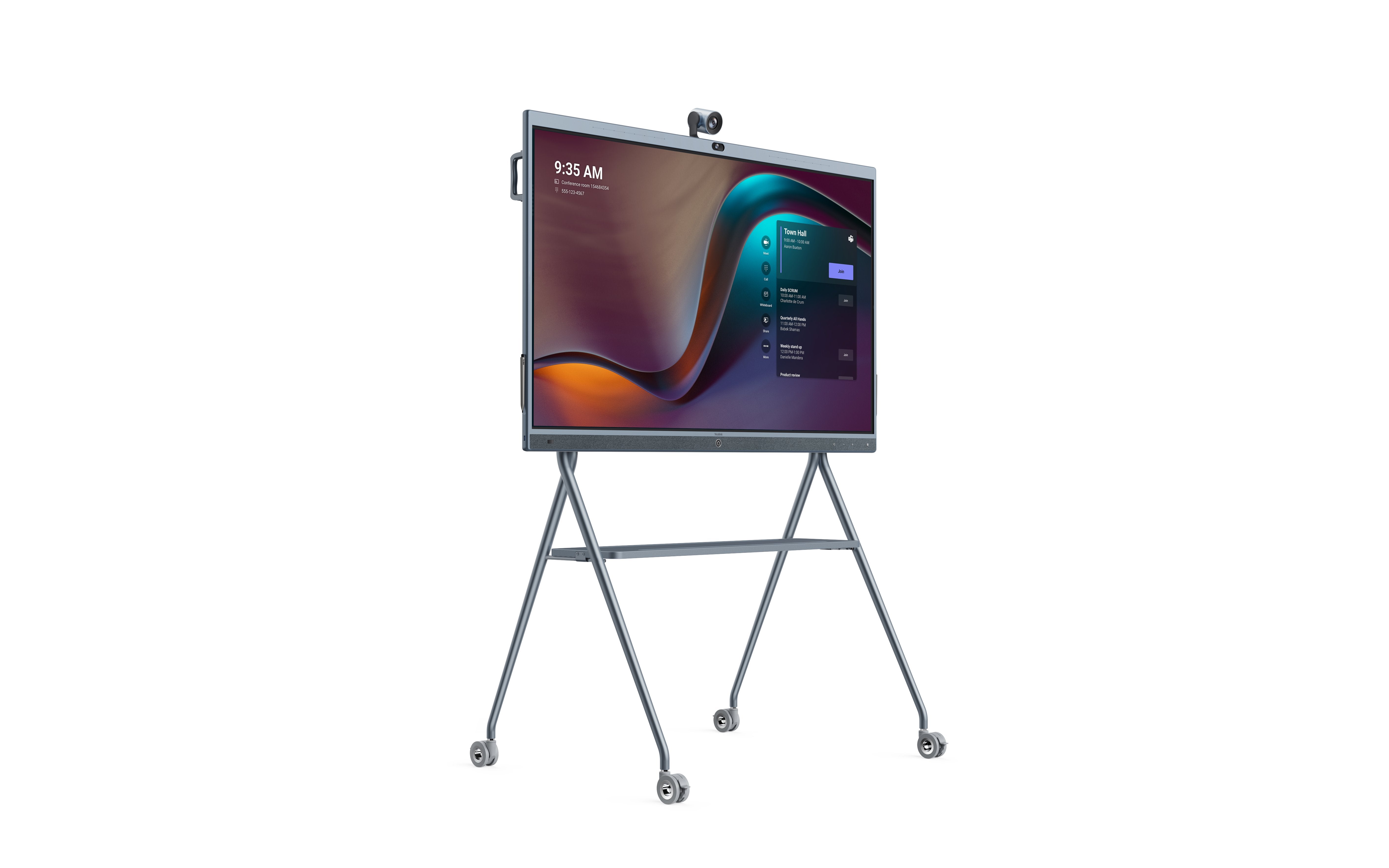EAN 841885108944 - Yealink MeetingBoard Panel plano interactivo 165,1 cm (65") LED Wifi 4K Ultra HD Negro Pantalla táctil Pro imagen 3